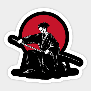 Samurai, Japan, Japanese Sticker